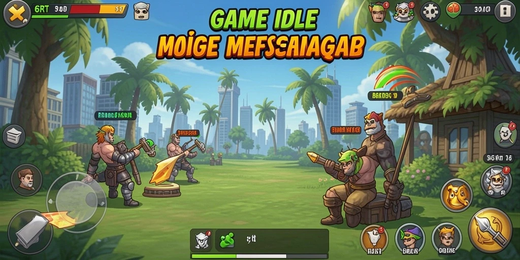 Screenshot gameplay <strong>6RT</strong> yang menunjukkan ketenangan dan kesenangan bermain Idle.