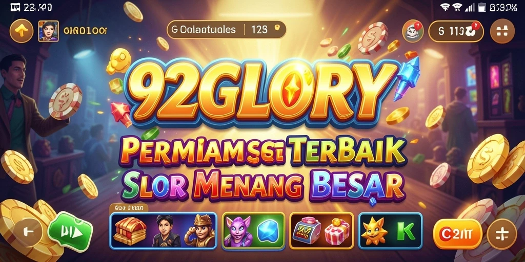 Tampilan menarik dan gameplay seru di 92GLORY.