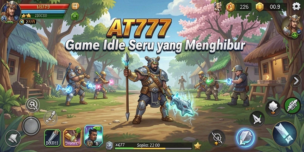 Tampilan gameplay AT777 yang seru dan menarik.