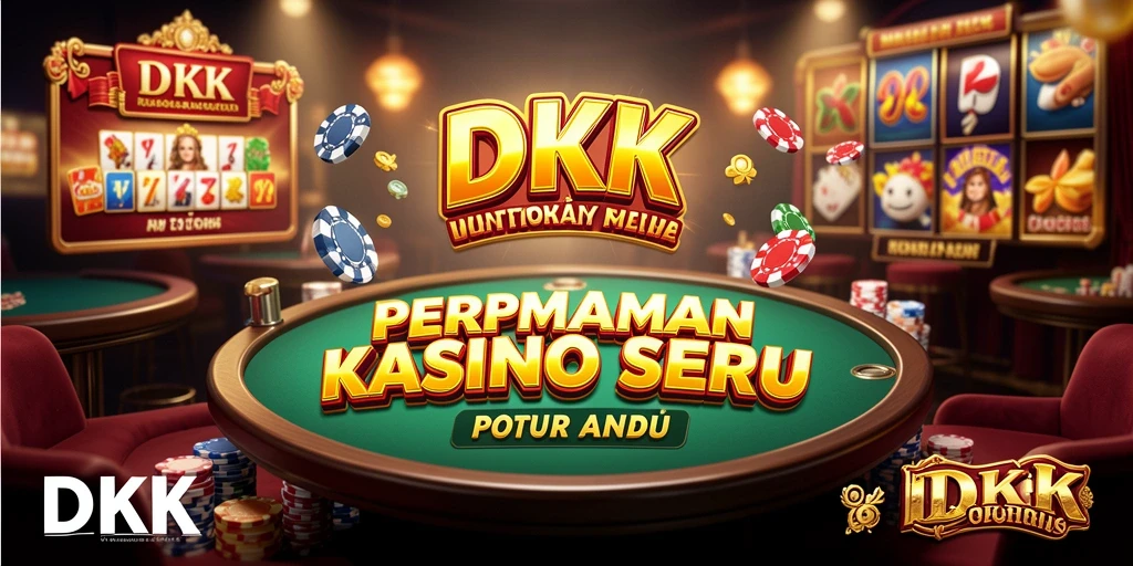 Tampilan menakjubkan dari gameplay DKK Kasino.