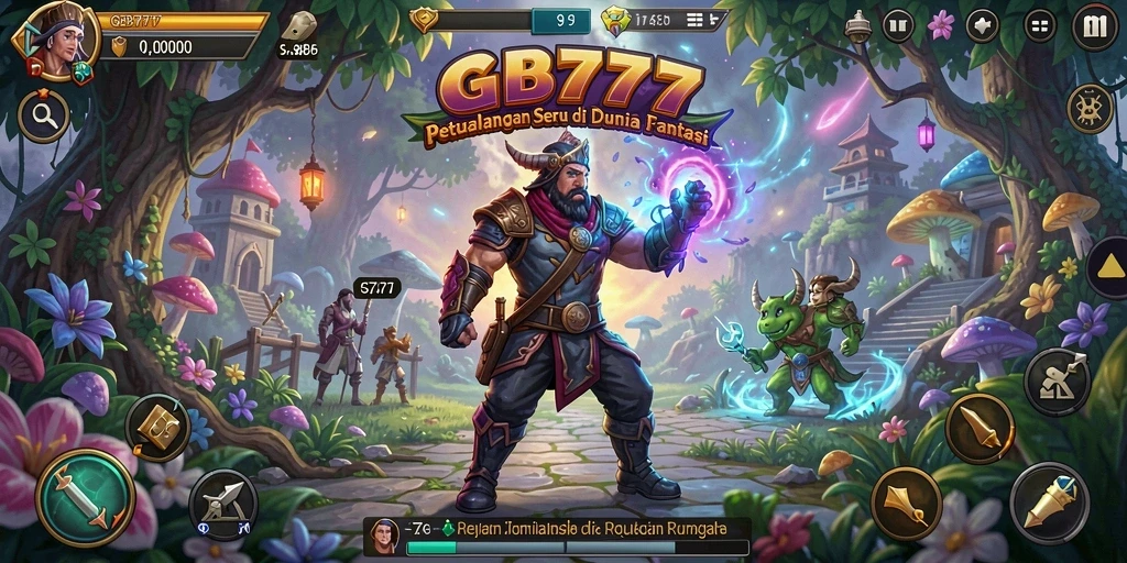 Tangkapan layar GB777 menampilkan aksi seru dalam petualangan fantastis.