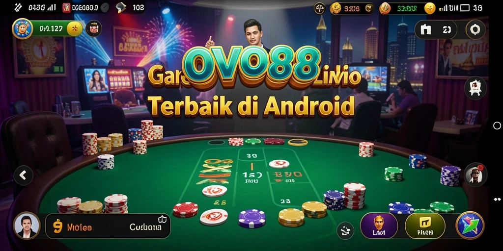 Tampilan gameplay seru dan interaktif di OVO88 Live Casino.