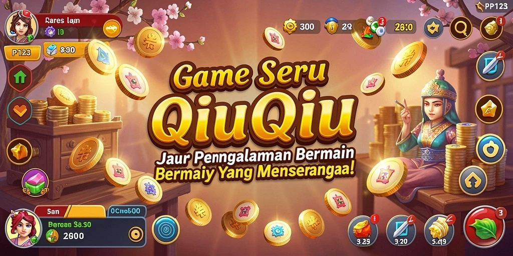 Tampilan screenshot gameplay QiuQiu yang menarik di PP123.