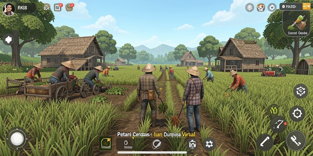 Tangkapan layar menampilkan gameplay RK88 yang seru dan penuh warna.