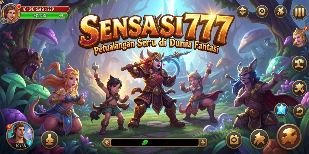 Gameplay SENSASI777 di dunia petualangan yang menakjubkan.