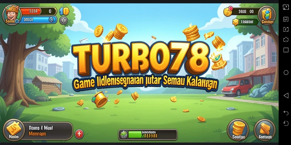 Tampilan gameplay TURBO78 yang menarik dengan elemen Idle.