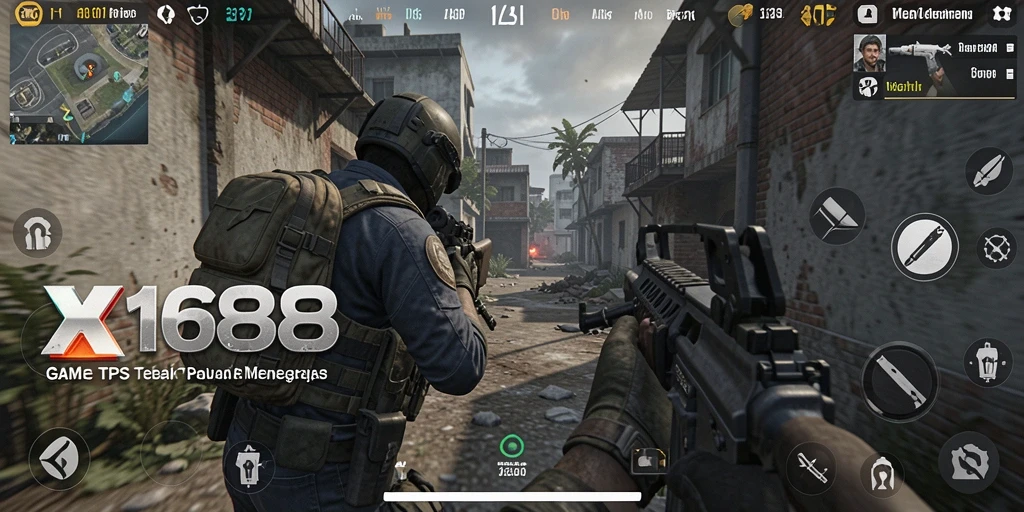 Screenshot dari gameplay X168 yang penuh aksi seru.